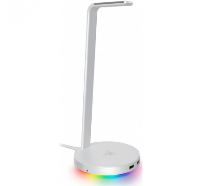 Підставка для гарнітури Razer Base Station V2 Chroma Mercury (RC21-01510300-R3M1)