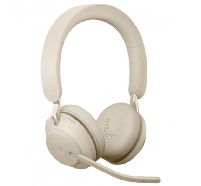 Навушники Jabra Evolve 2 65 MS USB-A Stereo Beige (26599-999-998)