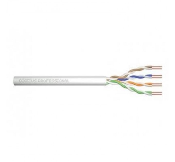 Digitus Кабель мережевий Digitus UTP 305м, cat 5e, CCA, AWG24/1, PVC (ACU-4511-305)
