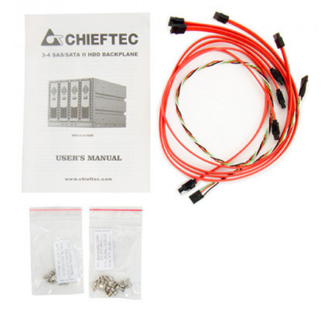 Бекплейн Chieftec 3x5.25"/4x3.5" Hot-Swap (SST-3141SAS)