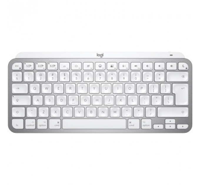 Клавіатура Logitech MX Keys Mini For Mac Wireless Illuminated UA Pale Grey (920-010526)