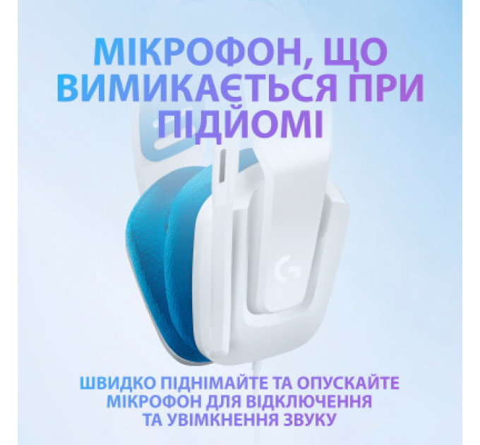 Навушники Logitech G335 Wired Gaming White (981-001018)