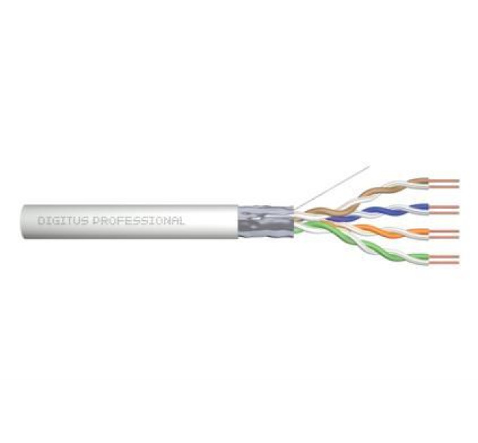 Digitus Кабель мережевий Digitus FTP 305м, cat 5e, CU, AWG23/1, LSZH-1, сірий (DK-1523-VH-305)