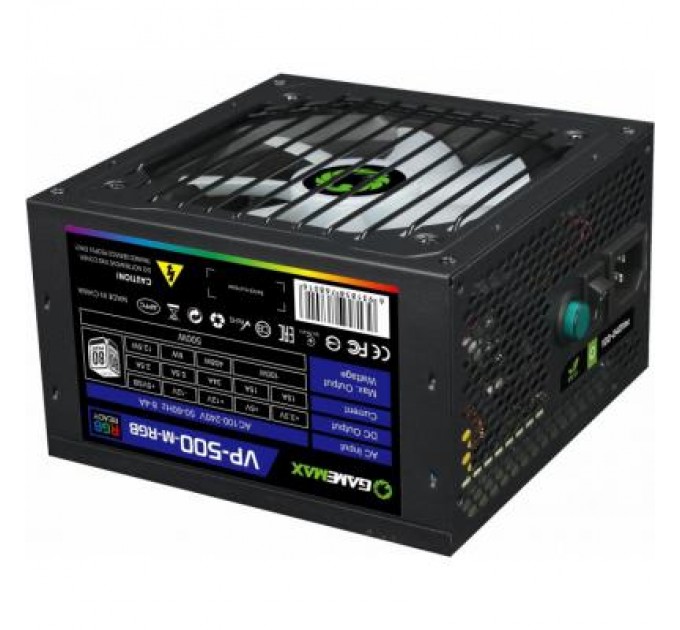 Gamemax Блок живлення Gamemax 500W (VP-500-M-RGB)