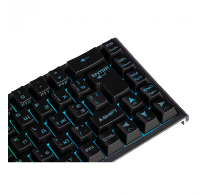 Клавіатура 2E GAMING KG350 RGB 68key USB Black (2E-KG350UBK)