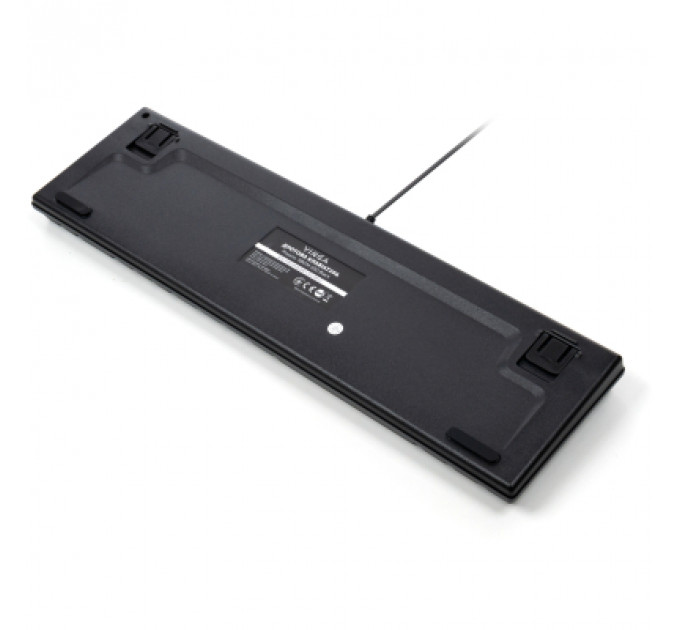 Клавіатура Vinga KBGM-100 LED Blue Switch USB Black (KBGM-100 Black)