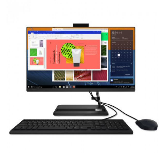 Комп'ютер Lenovo IdeaCentre AiIO 3 24ALC6 / Ryzen5 5500U (F0G1006UUA)