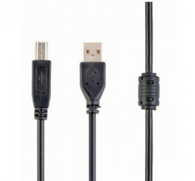 Кабель для принтера USB 2.0 AM/BM 3.0m ferrite Cablexpert (CCFB-USB2-AMBM-3M)