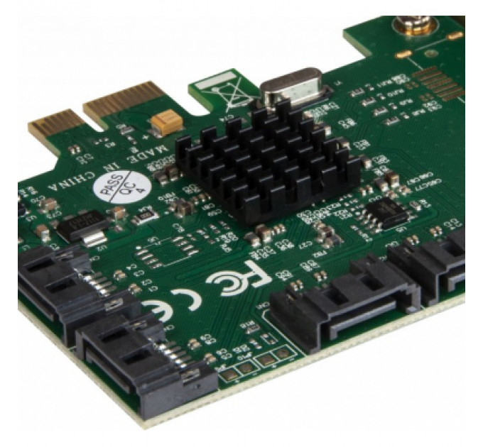 Плата розширення Frime 88SE9215 4хSATA3 PCIe (ECF-PCIEto4SATAIII002)