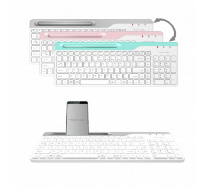 Клавіатура A4Tech FBK25 Wireless White