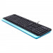 Клавіатура A4Tech FKS10 USB Blue