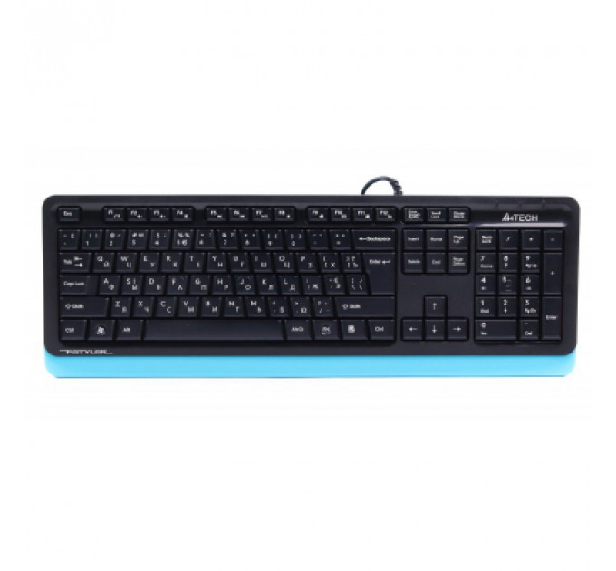 Клавіатура A4Tech FKS10 USB Blue