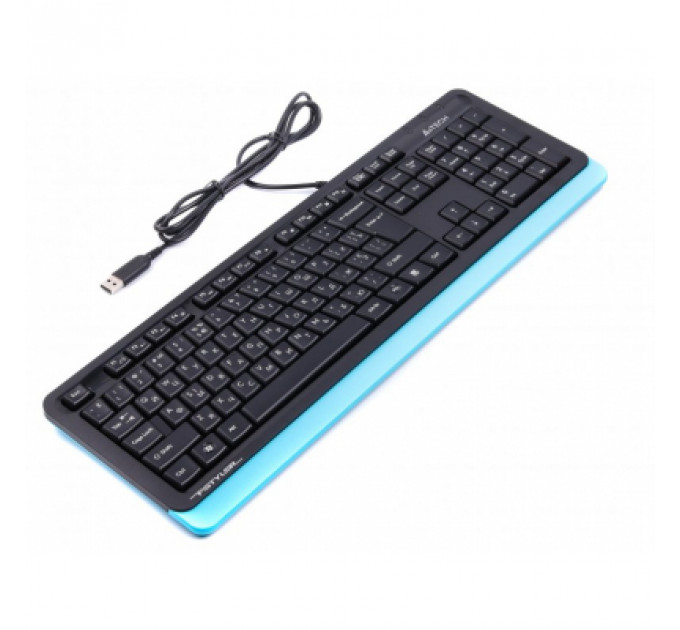 Клавіатура A4Tech FKS10 USB Blue
