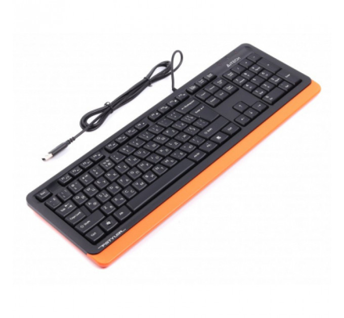 Клавіатура A4Tech FKS10 USB Orange