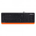 Клавіатура A4Tech FKS10 USB Orange