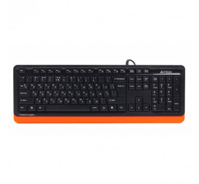 Клавіатура A4Tech FKS10 USB Orange
