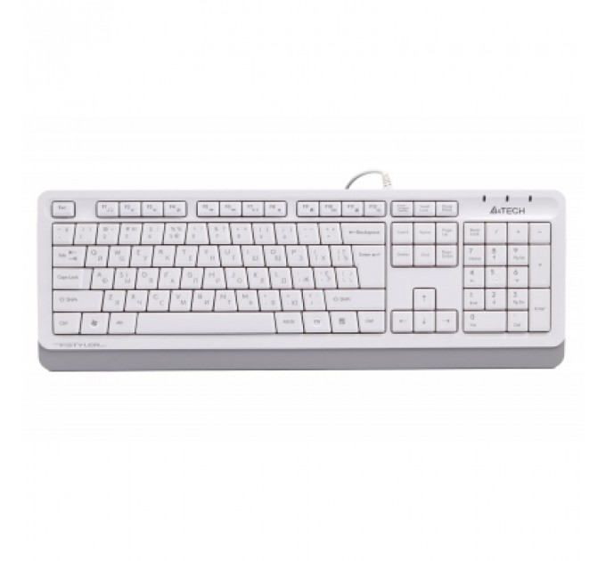 Клавіатура A4Tech FKS10 USB White