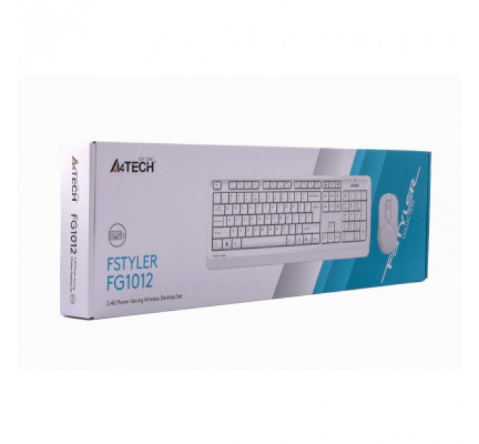 Комплект A4Tech FG1012 Wireless White