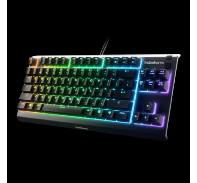 Клавіатура SteelSeries Apex 3 TKL UA USB Black (SS64831)