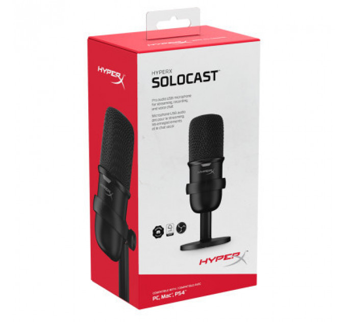 Мікрофон HyperX SoloCast Black (4P5P8AA)