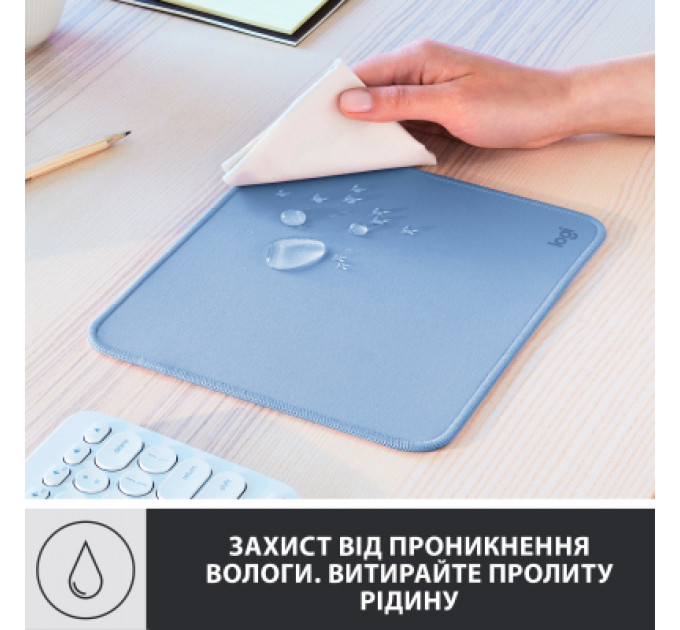 Килимок для мишки Logitech Mouse Pad Studio Series Blue (956-000051)