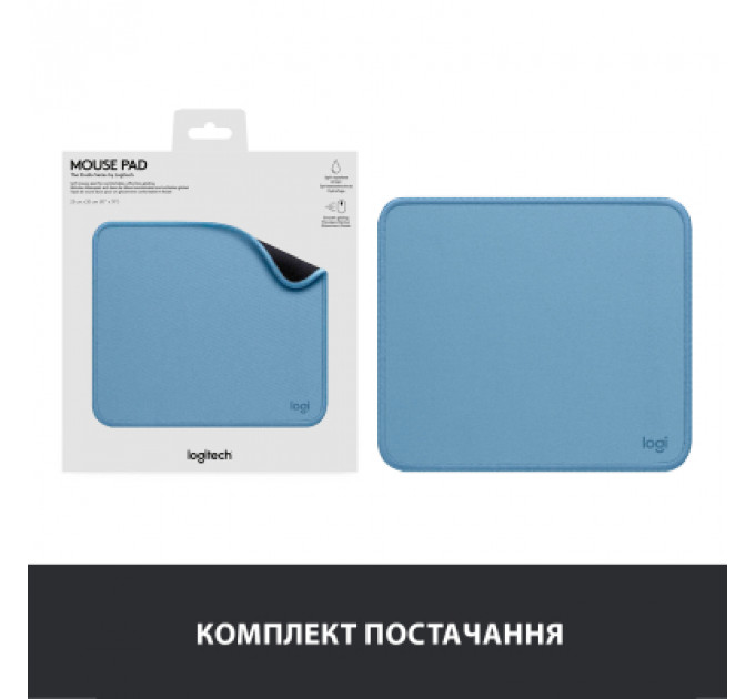 Килимок для мишки Logitech Mouse Pad Studio Series Blue (956-000051)