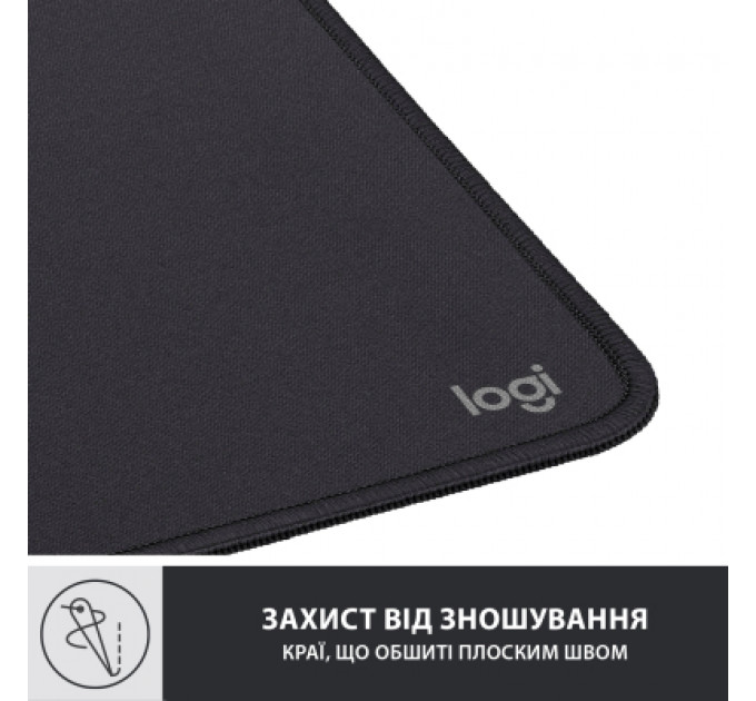 Килимок для мишки Logitech Mouse Pad Studio Series Graphite (956-000049)