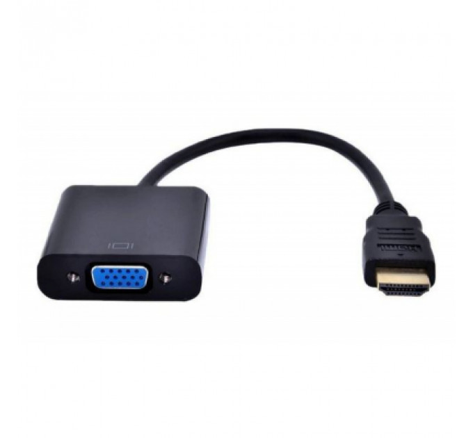 Перехідник ST-Lab HDMI male to VGA F (з кабелями аудіо і живлення від USB) (U-990)