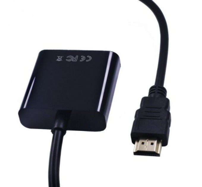 Перехідник HDMI M to VGA F (без додаткових кабелей) ST-Lab (U-990 Pro BTC)