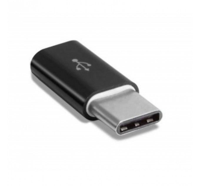 Перехідник Type-C to Micro USB Lapara (LA-Type-C-MicroUSB-adaptor black)