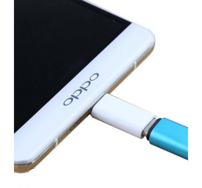 Перехідник Lapara Micro USB Male to USB 3.1 Type-C Female white (LA-MaleMicroUSB-TypeC-Female white)