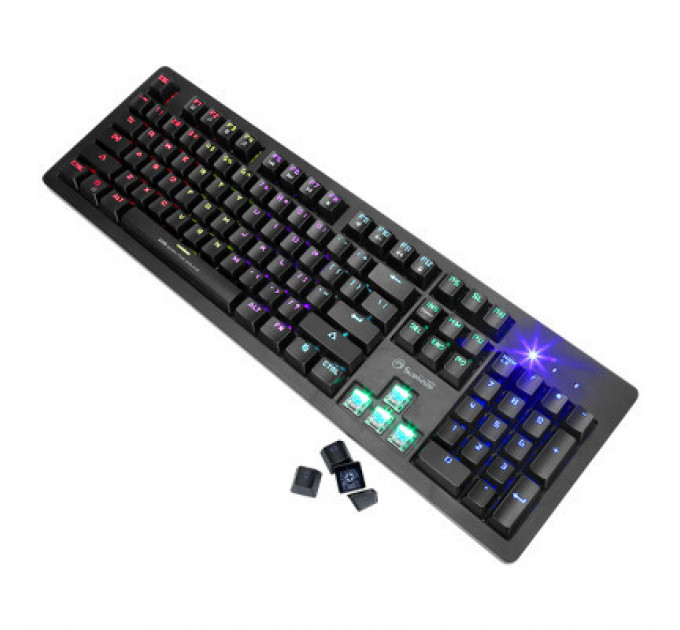 Клавіатура Marvo KG916 Multi-LED Mechanical Blue Switch USB (KG916)