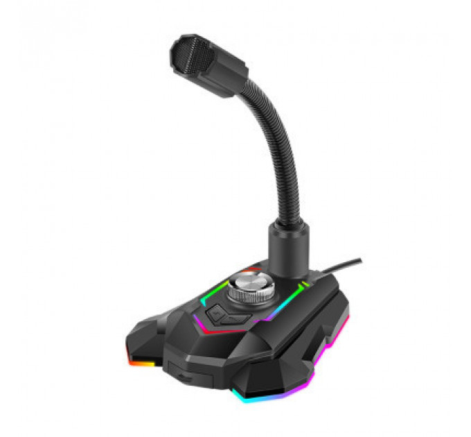 Мікрофон Marvo MIC-05 Multi-LED USB (MIC-05)