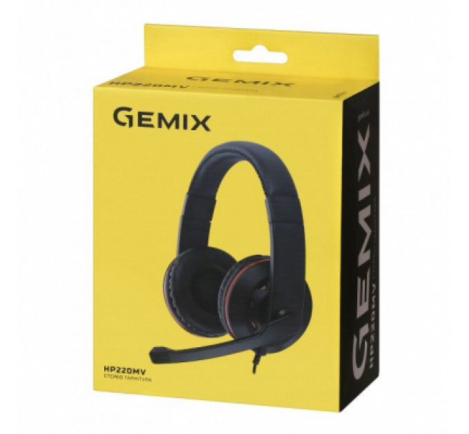 Навушники Gemix HP-220MV Black (HP-220MV)