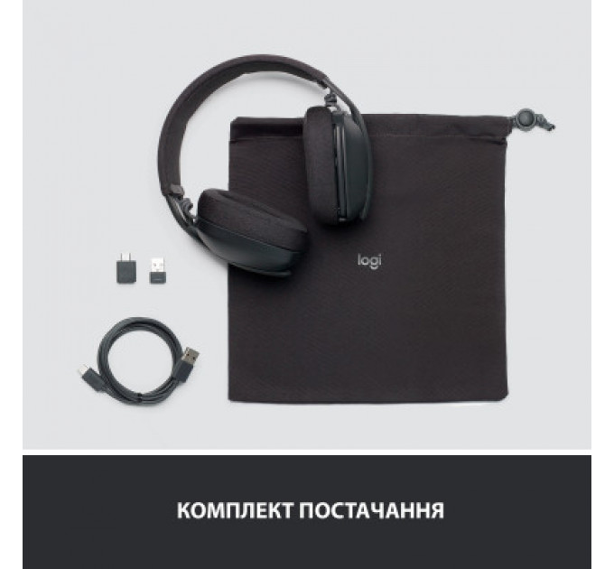 Навушники Logitech Zone Vibe 125 Graphite (981-001126)