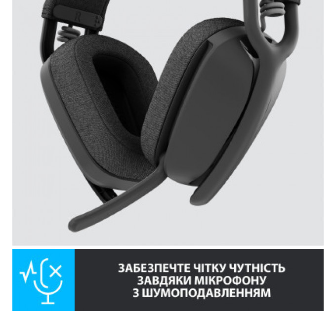 Навушники Logitech Zone Vibe 125 Graphite (981-001126)