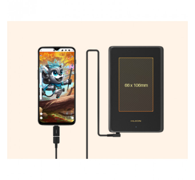 Графічний планшет Huion Inspiroy H420X (H420X)