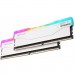 eXceleram Модуль пам'яті для комп'ютера DDR4 16GB (2x8GB) 3600 MHz RGB X2 Series White eXceleram (ERX2W416369AD)