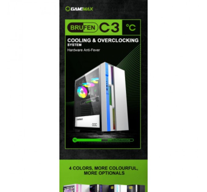 Gamemax Корпус Gamemax Brufen C3 WB