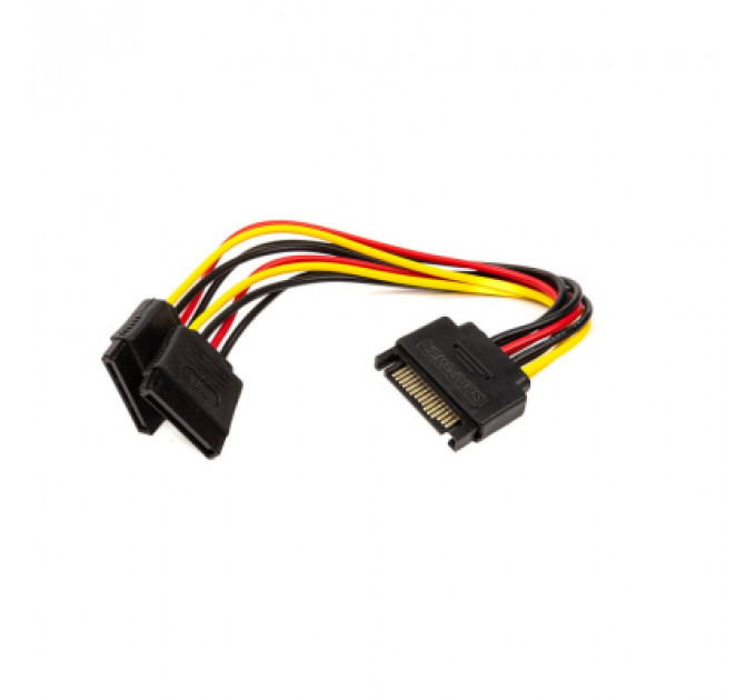 Кабель для передачі даних SATA to 2xSATA 0.15m PowerPlant (CA913169)