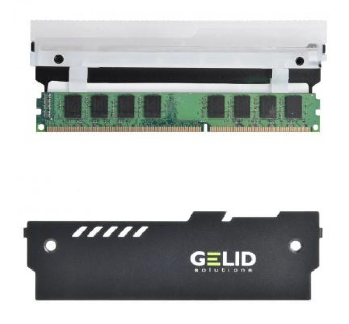 Охолодження для пам'яті Gelid Solutions Lumen RGB RAM Memory Cooling Black (GZ-RGB-01)