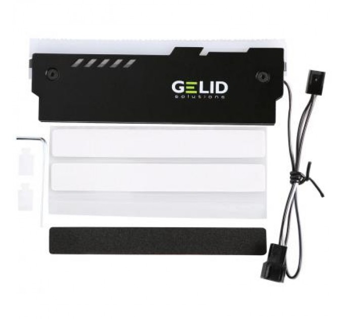 Охолодження для пам'яті Gelid Solutions Lumen RGB RAM Memory Cooling Black (GZ-RGB-01)