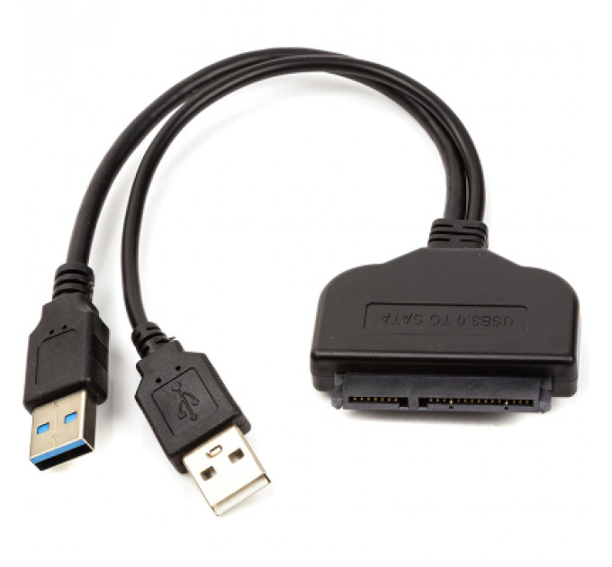 Перехідник 2*USB 3.0 to SATA III, 15 cm PowerPlant (CA913138)