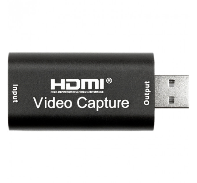 Перехідник HDMI (F) to USB 2.0 (M) PowerPlant (CA912353)