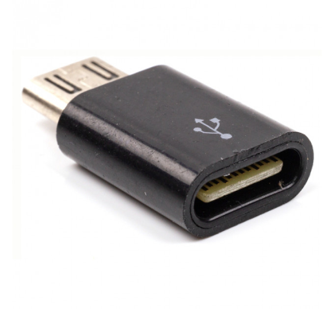 Перехідник USB Type-C (F) to microUSB (M) PowerPlant (CA913145)