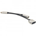 Перехідник Lightning 2in1, Audio 3.5mm to Lightning PowerPlant (CA910410)