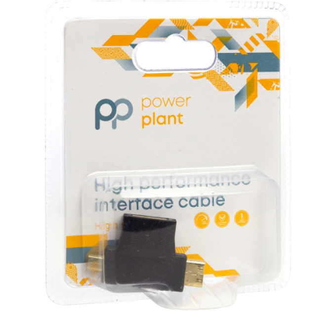 Перехідник HDMI (F) to mini HDMI (M) / micro HDMI (M) PowerPlant (CA912056)