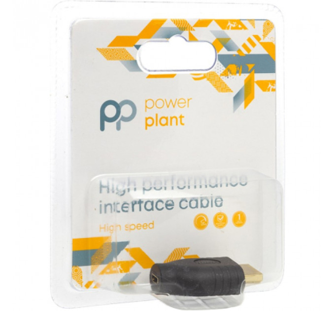 Перехідник HDMI (M) to micro HDMI (F) PowerPlant (CA912063)