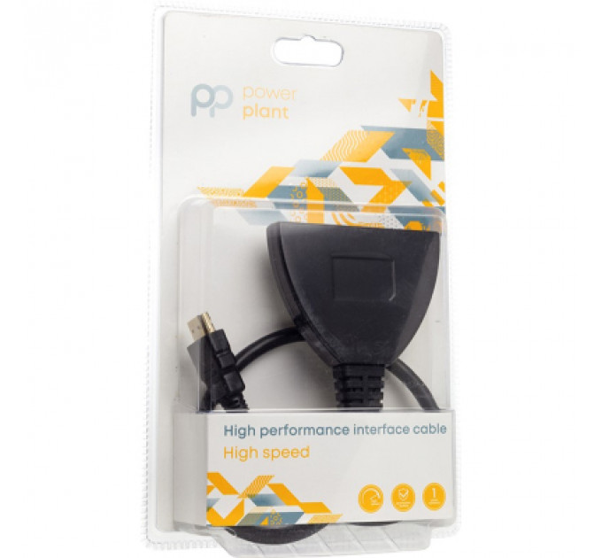 Перехідник HDMI to HDMI 3x1 PowerPlant (CA912070)