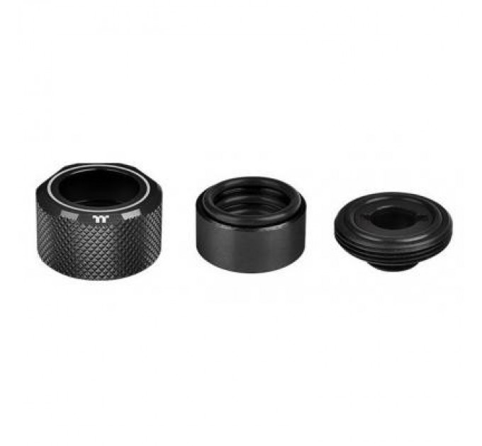 ThermalTake Фітинг для СРО ThermalTake Pacific C-PRO G1/4 PETG Tube 16mm OD Compression - Black (CL-W214-CU00BL-A)